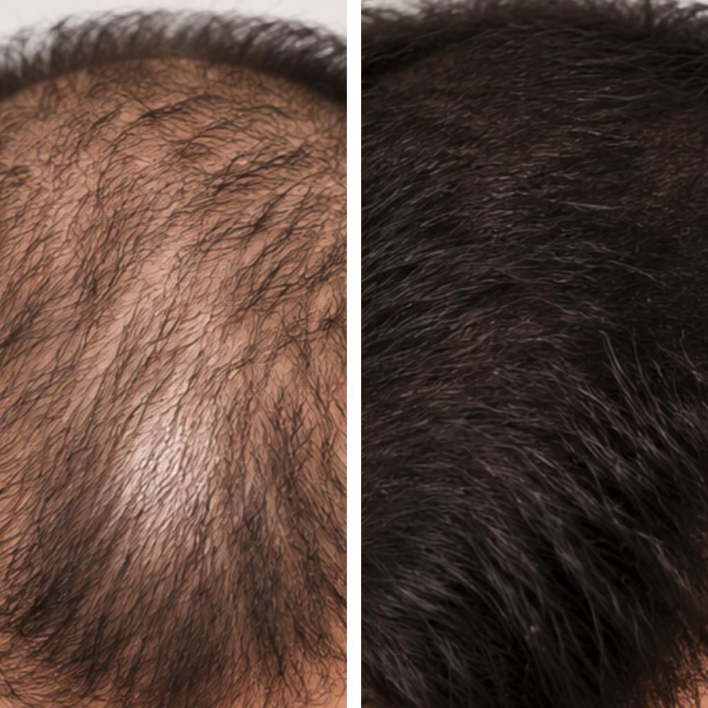 Mesoterapia capilar con vitaminas